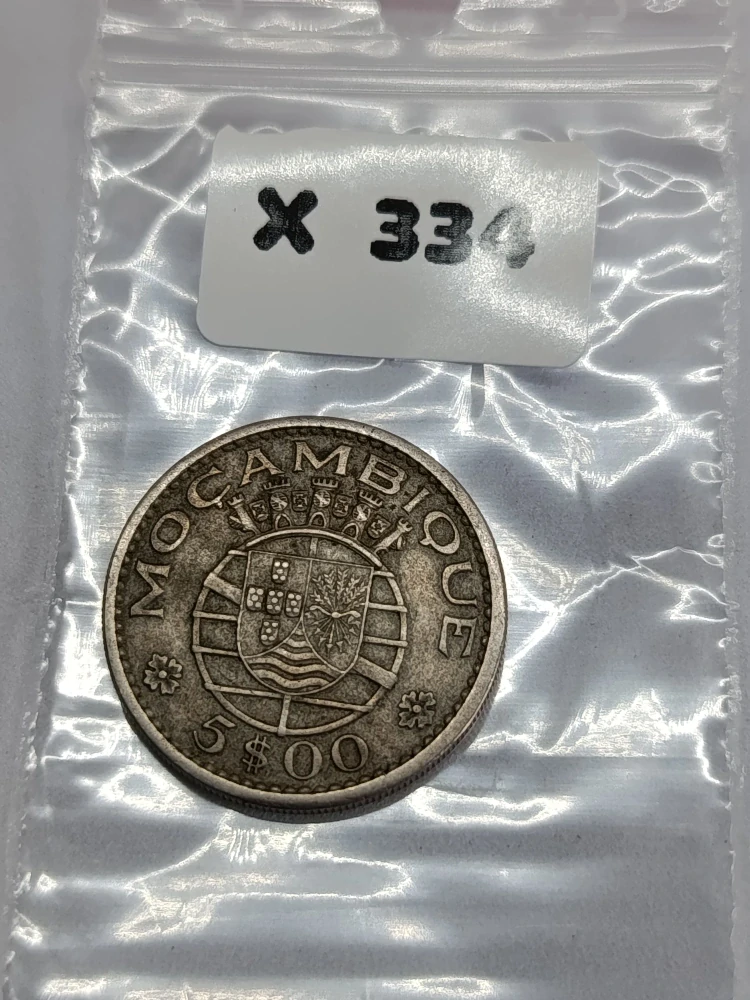 Mosambik 5 escudos, 1971