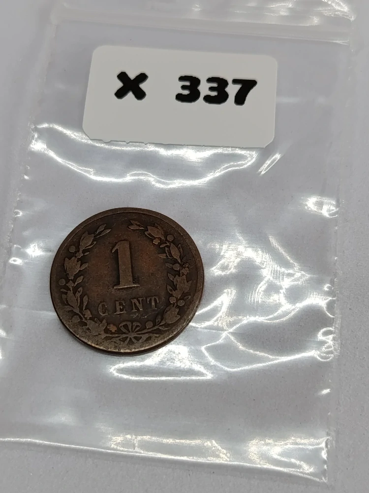Nizozemsko 1 cent, 1878