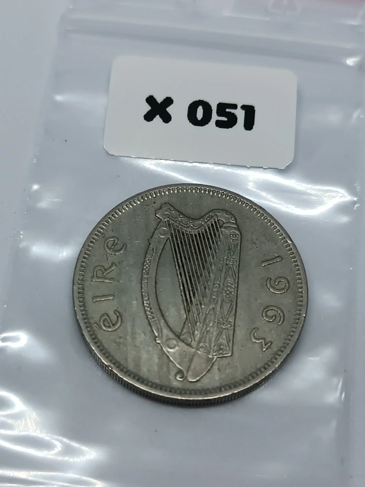 Irsko 2 šilinky (florin), 1963