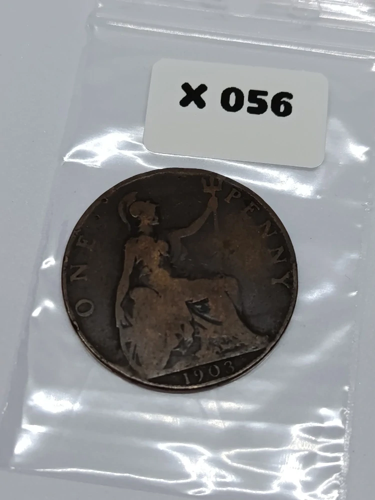 Velká Británie 1 pence, 1903