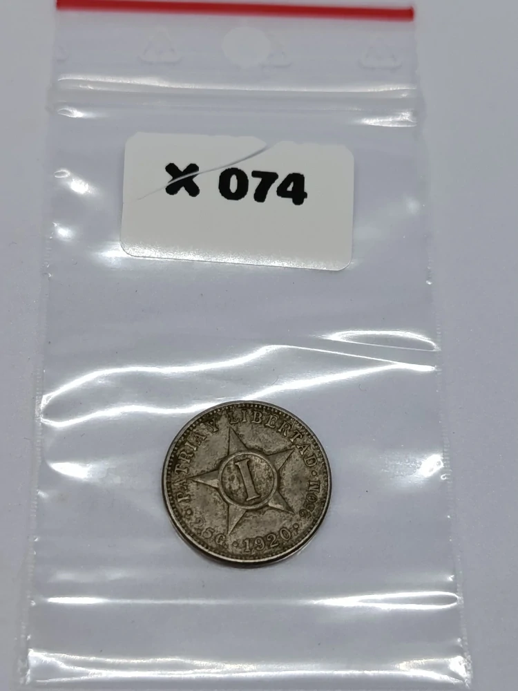 Kuba 1 centavo, 1920