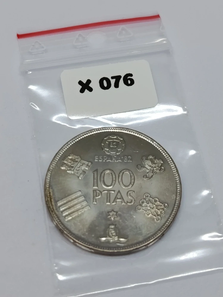 Španělsko 100 pesetas, 1980 Světový pohár FIFA 1982 - Španělsko