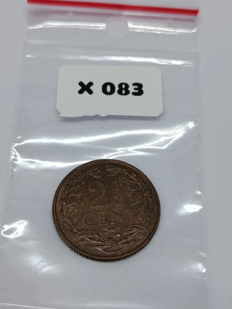 Nizozemsko 2½ centu, 1941