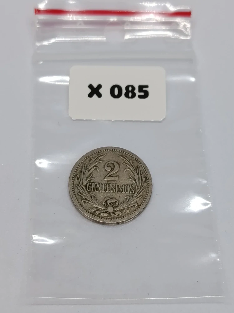 Uruguay 2 centésimos, 1901