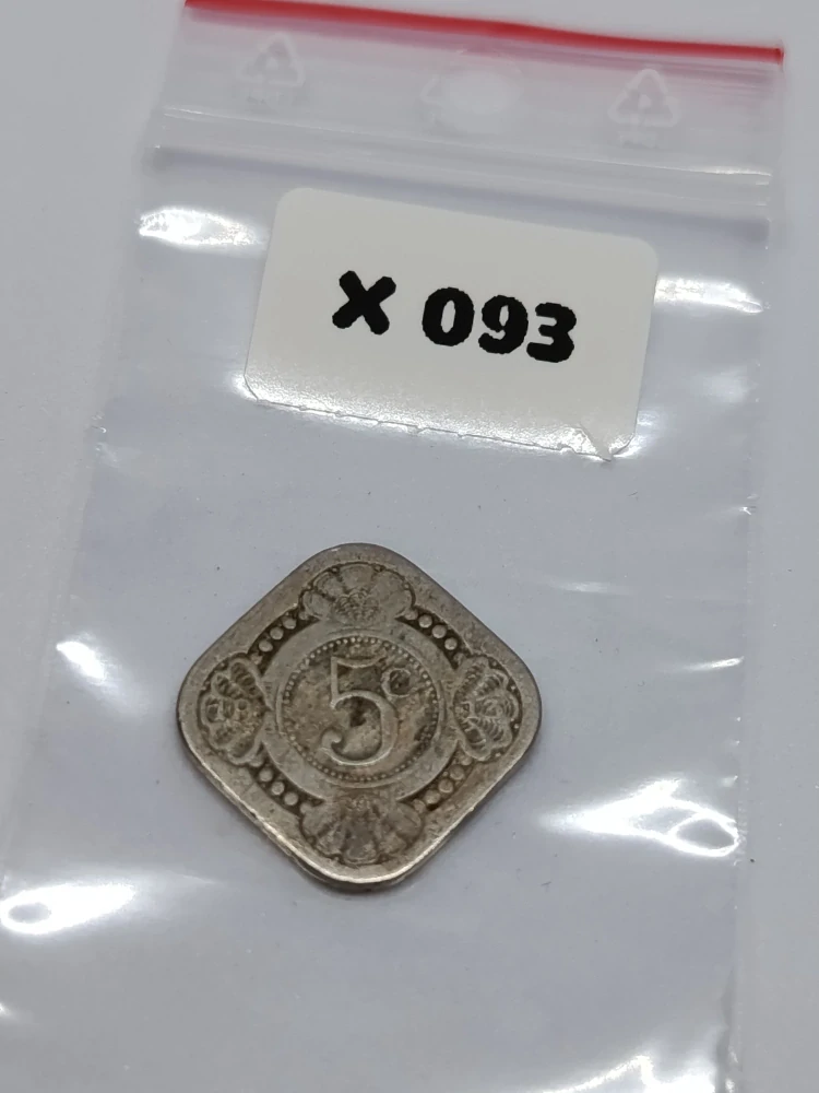 Nizozemsko 5 centů, 1913