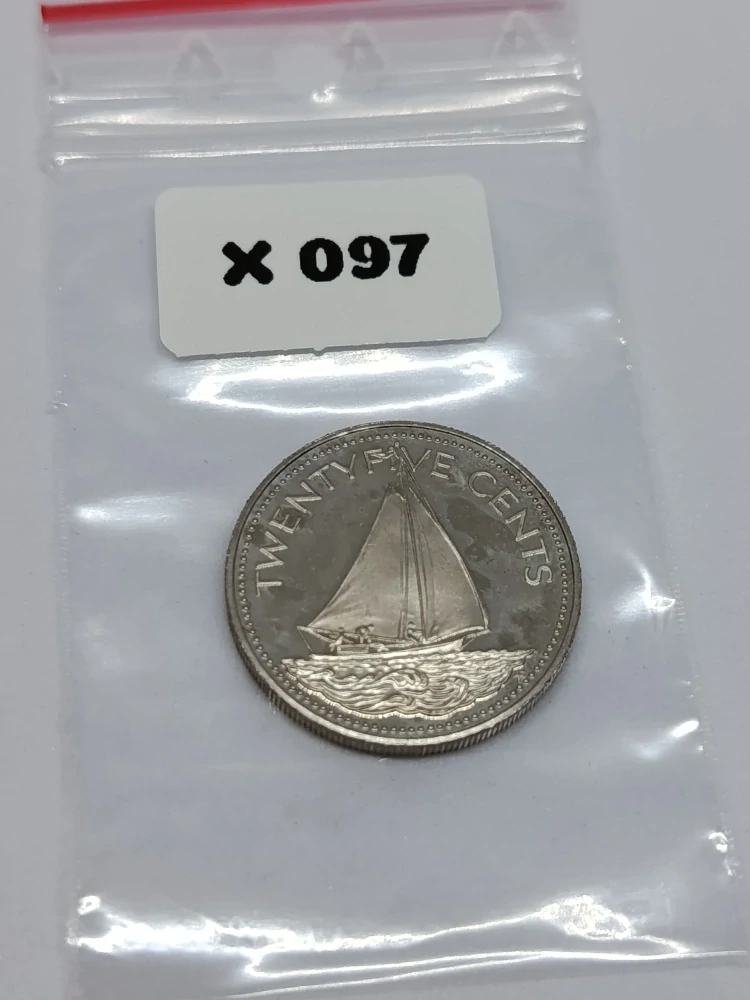 Bahamy 25 centů, 1974