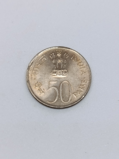 Indie 50 paise, 1973