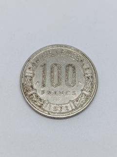 Kamerun 100 franků, 1972 REPUBLIQUE FEDERALE DU CAMEROUN