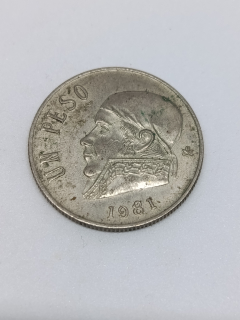 Mexiko 1 peso, 1981