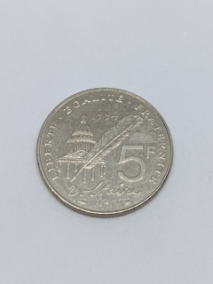 Francie 5 franků, 1994 300. výročí narození Voltaira