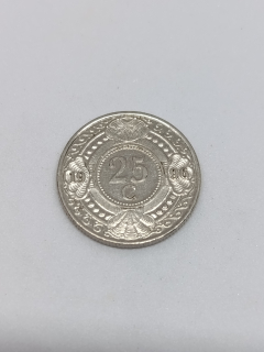 Nizozemské Antily 25 centů, 1996