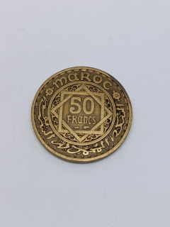 Maroko 50 franků, 1371 (1952)