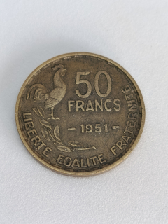 Francie 50 franků, 1951