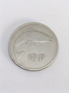 Irsko 10 pencí, 1969