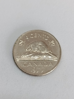 Kanada 5 centů, 1977