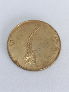 Slovinsko 5 tolarů, 2000