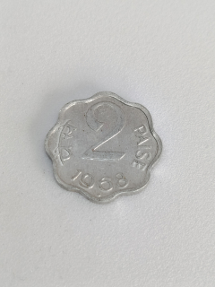 Indie 2 paise, 1968 ♦