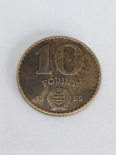 Maďarsko 10 forintů, 1985