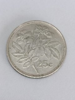 Malta 25 centů, 1986