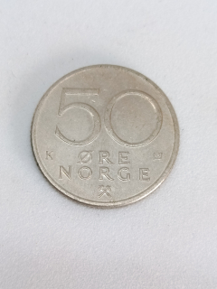 Norsko 50 øre, 1982