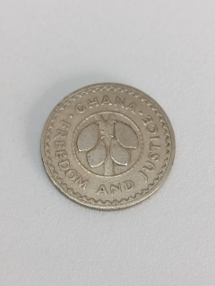 Ghana 10 pesewas, 1967