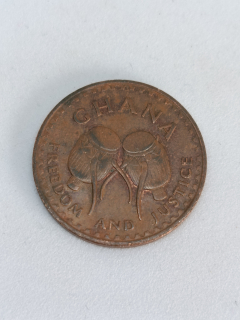 Ghana 1 pesewa, 1975