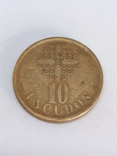 Portugalsko 10 escudos, 1987