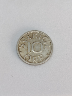 Švédsko 10 øre, 1987