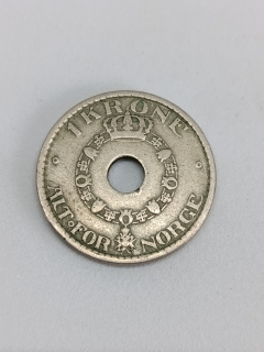 Norsko 1 koruna, 1925
