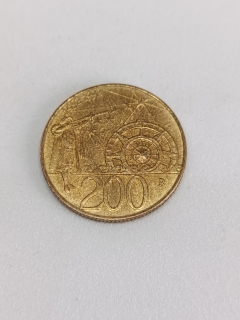 San Marino 200 lir, 1992 500. výročí - Objevení Ameriky