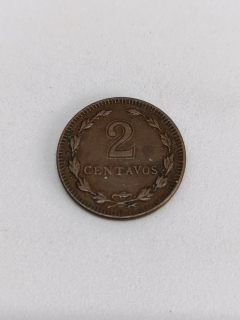 Argentina  2 centavos, 1947