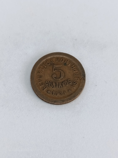 Portugalsko 5 centavos, 1924