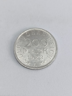 Německo 200 marek, 1923 Značka mincovny "A" - Berlín