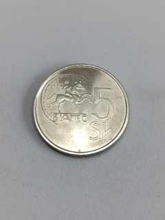 Slovensko 5 korun, 2007