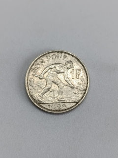 Lucembursko 1 frank, 1928