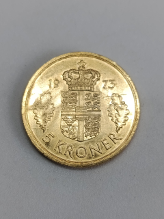 Dánsko 5 korun, 1973