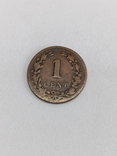 Nizozemsko 1 cent, 1878
