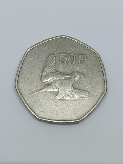 Irsko 50 pencí, 1977
