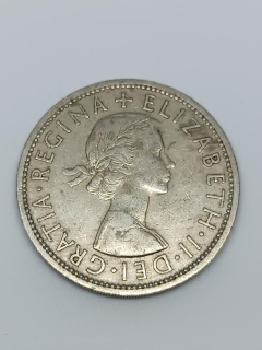 Velká Británie ½ koruny, 1960