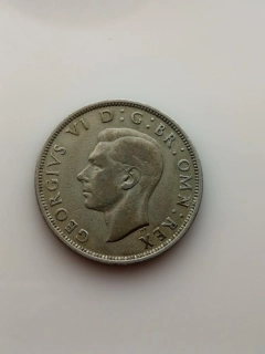 Velká Británie ½ koruny, 1948