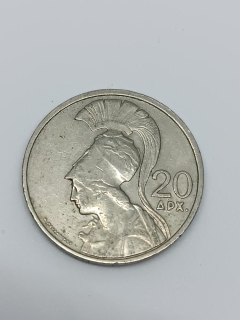 Řecko 20 drachem, 1973 ΕΛΛΗΝΙΚΗ ΔΗΜΟΚΡΑΤΙΑ