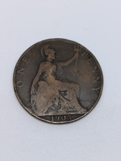 Velká Británie 1 pence, 1903