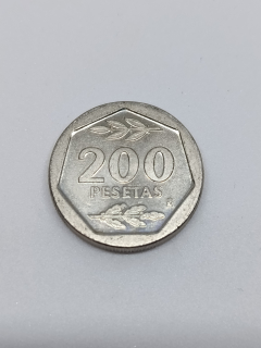 Španělsko 200 pesetas, 1987