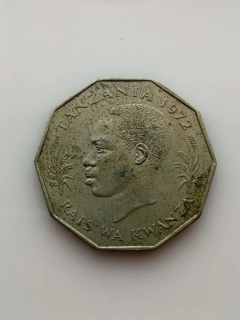 Tanzanie 5 šilinků, 1972