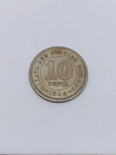 Malajsko a Britské Borneo 10 centů, 1956