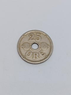 Dánsko 25 øre, 1924