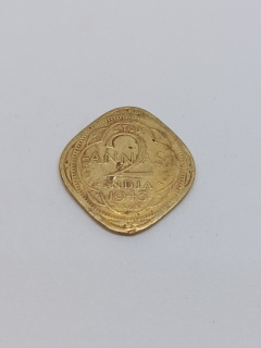 Britská Indie 2 annas, 1943 •