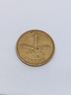 Dánsko 1 koruna, 1944